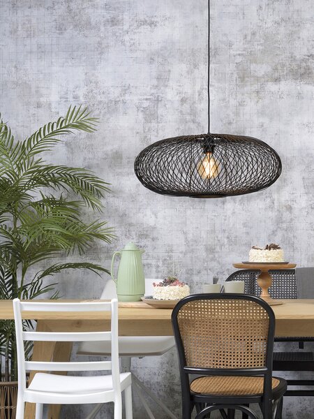 MUZZA ZÁVESNÁ LAMPA CANGO Ø 60 CM ČIERNA