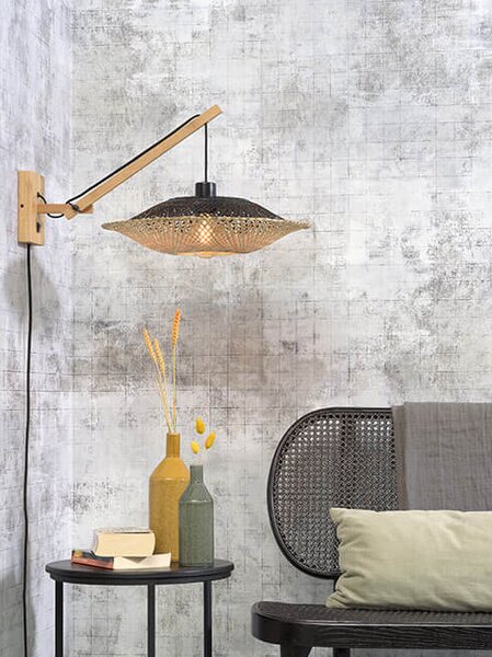 MUZZA NÁSTENNÁ LAMPA KALIMANTAN S PRÍRODNÁ