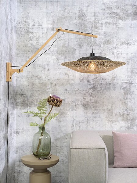 MUZZA NÁSTENNÁ LAMPA KALIMANTAN L PRÍRODNÁ