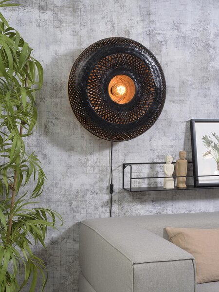 MUZZA NÁSTENNÁ LAMPA PALAWAN L PRÍRODNÁ