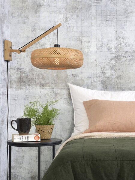MUZZA NÁSTENNÁ LAMPA PALAWAN NATURAL PRÍRODNÁ 40 X 15