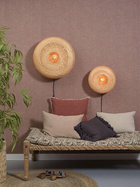 MUZZA NÁSTENNÁ LAMPA PALAWAN L PRÍRODNÁ