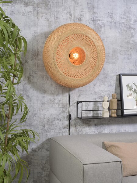 MUZZA NÁSTENNÁ LAMPA PALAWAN L PRÍRODNÁ