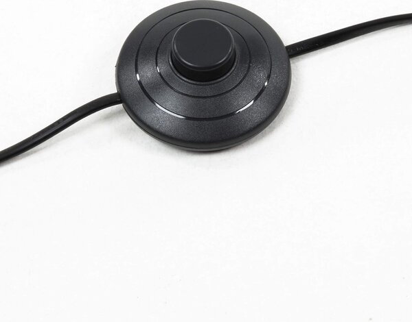 MUZZA STOJACIA LAMPA UNAGI ČIERNA