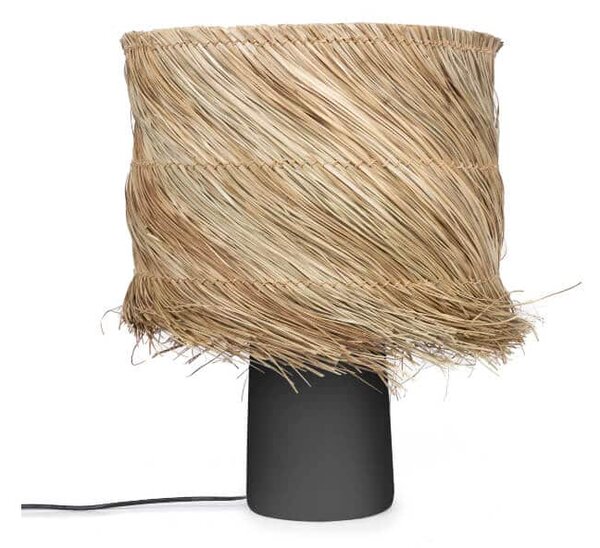 MUZZA STOLNÁ LAMPA AULIA ČIERNA
