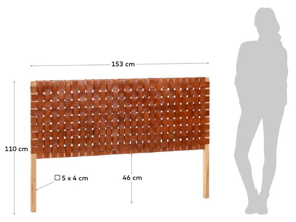 MUZZA Čelo postele calixta 153 x 110