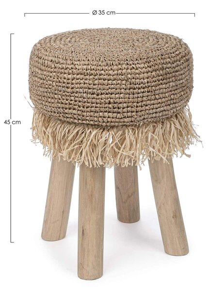 MUZZA Stolička florinda 45 cm krátke vlákna