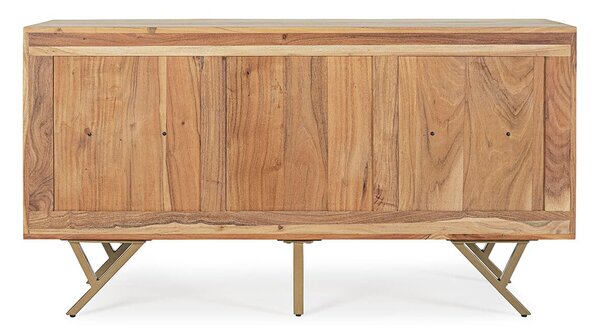 MUZZA Komoda raida 2 dvere 140 x 76 cm