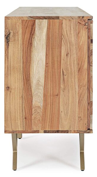 MUZZA Komoda raida 2 dvere 140 x 76 cm