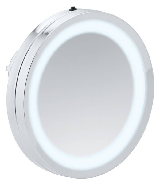 WENKO LED nástenné zrkadlo MOSSO chróm 15x15x3 cm