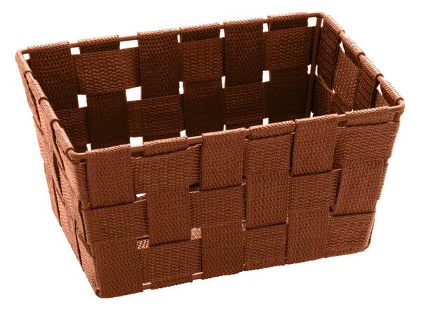 WENKO Úložný box ADRIA hnedý 14x9x19 cm