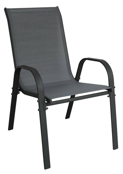 Záhradné kreslo Linder Exclusiv STAPEL MC330881 Sivé