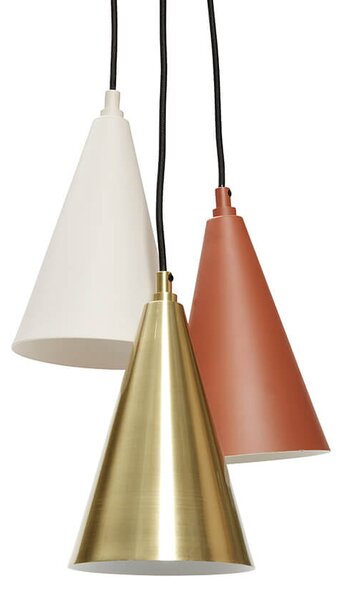 MUZZA Stropná lampa cone ø 14 cm viacfarebná