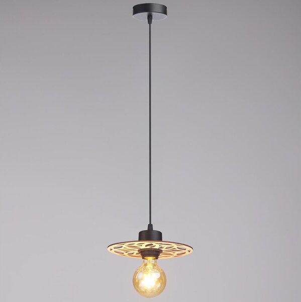 Luster na lanku FALCO 1xE27/60W/230V pr. 20 cm béžová