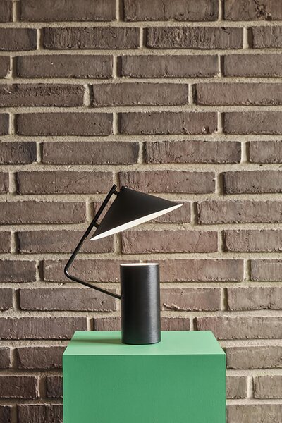 MUZZA Stolná lampa vestiga ø 24 cm čierna