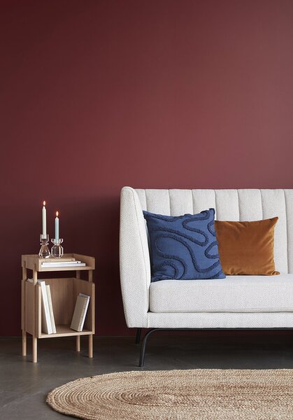 MUZZA Odkládací stolík console 38 x 35 cm prírodný