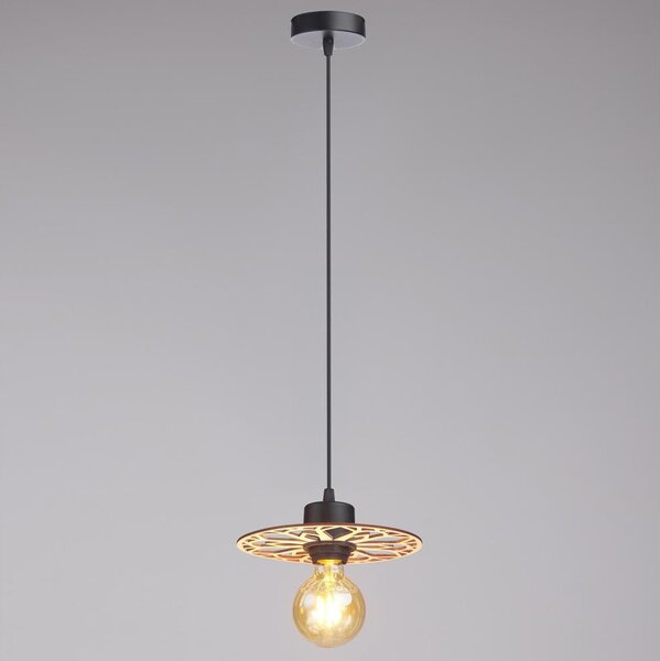 Luster na lanku FALCO 1xE27/60W/230V pr. 20 cm béžová