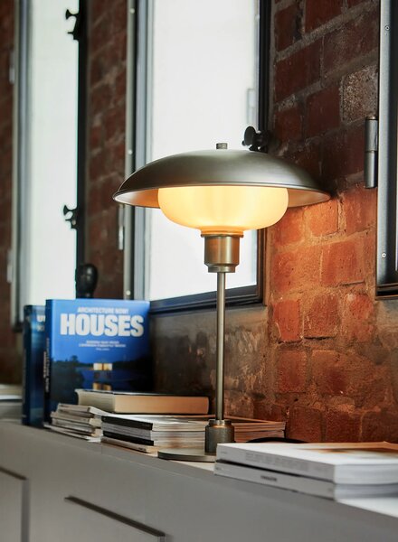 MUZZA Stolná lampa bogun mosadz