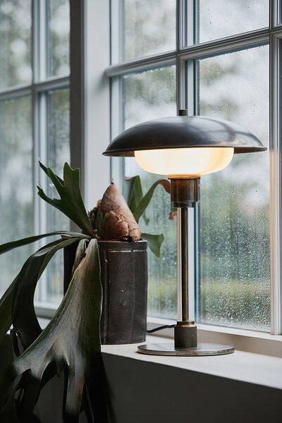 MUZZA Stolná lampa bogun mosadz