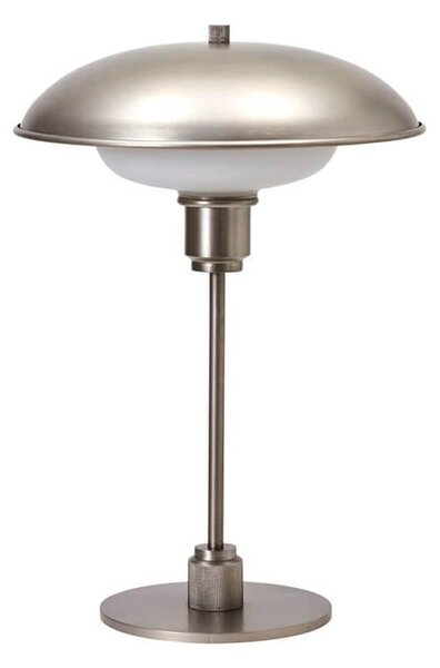 MUZZA Stolná lampa bogun strieborná