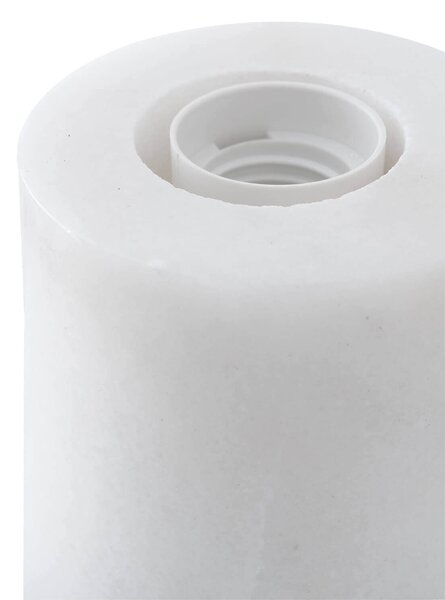 MUZZA Stolná lampa reso biela