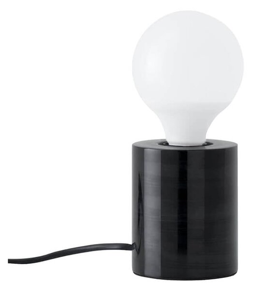 MUZZA Stolná lampa reso čierna