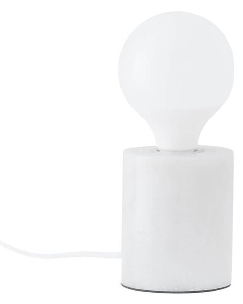 MUZZA Stolná lampa reso biela
