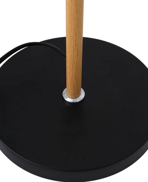 MUZZA Stojacia lampa lao čierna