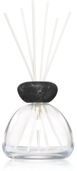 Millefiori Air Design Marble Glass Clear aróma difuzér bez náplne Black Cap 1 ks