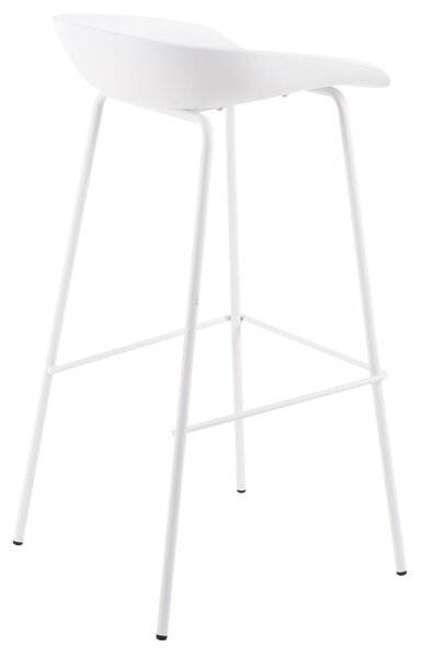 MUZZA Barová stolička atten 74 cm biela