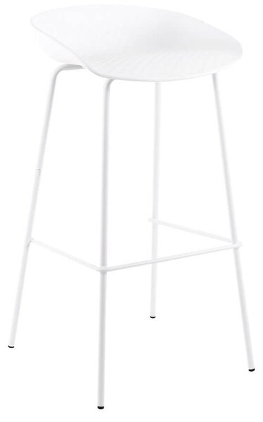 MUZZA Barová stolička atten 74 cm biela