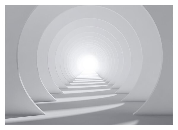 Sklenený obraz - 3D tunel (70x50 cm)