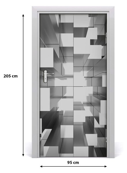 Samolepiace fototapety na dvere abstrakcie pozadia 95x205 cm
