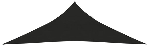 Tieniaca plachta 160 g/m² čierna 2,5x2,5x3,5 m HDPE