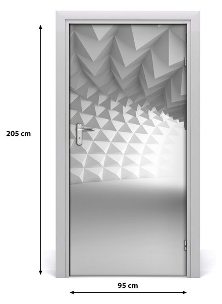 Samolepiace fototapety na dvere abstrakcie tunel 95x205 cm