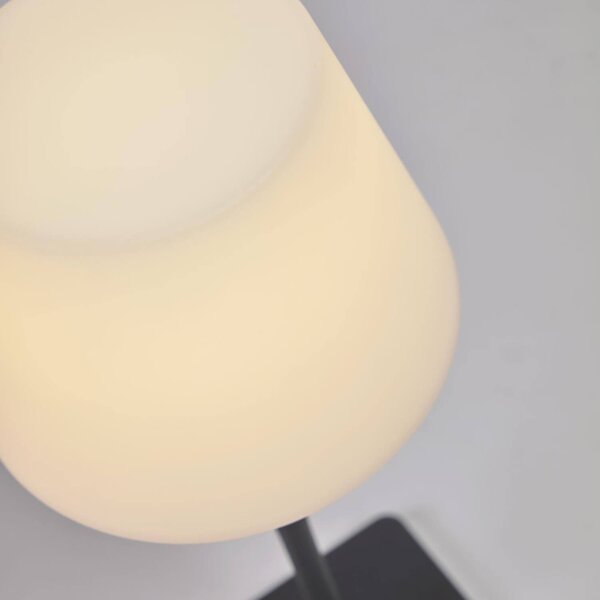 MUZZA Vonkajšia stolná lampa luney čierna
