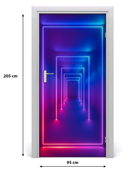 Fototapeta samolepiace na dvere nebeské neoy 95x205 cm