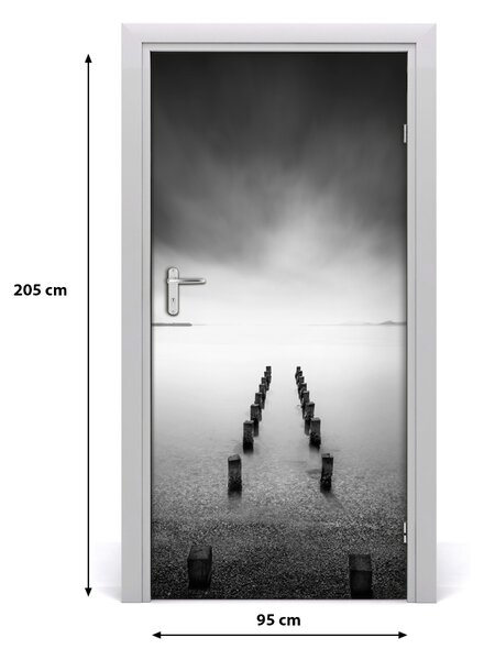 Fototapeta samolepiace na dvere voda jazero 95x205 cm