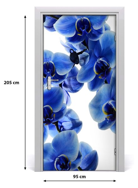 Fototapeta na dvere kvet orchidey 95x205 cm