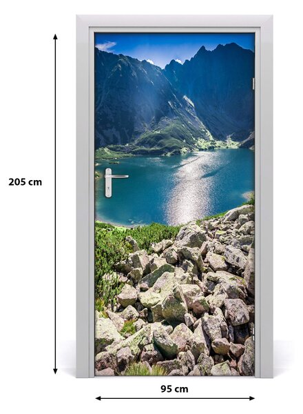 Fototapeta na dvere samolepiace Čierna stav Tatry 95x205 cm
