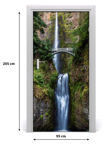 Fototapeta na dvere samolepiace vodopád 95x205 cm