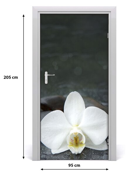 Fototapeta na dvere orchidea 95x205 cm