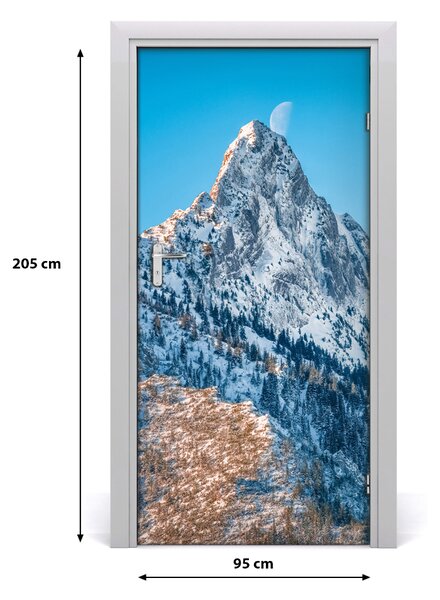 Fototapeta na dvere Giewont Tatry 95x205 cm
