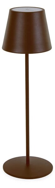 MUZZA Stolná lampa tanel hnedá