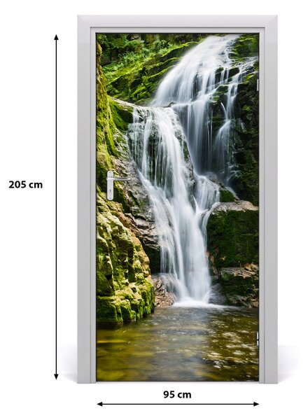 Fototapeta na dvere vodopád 95x205 cm
