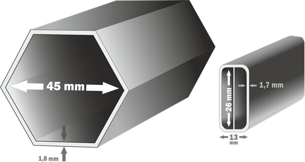 Nožnicový párty stan 3x3 m TENTino SMALL HEXAGON Farba opláštenia: 16A - MASKÁČOVÁ