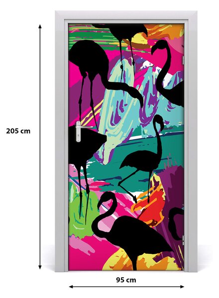 Samolepiace fototapety na dvere Fleminga 95x205 cm