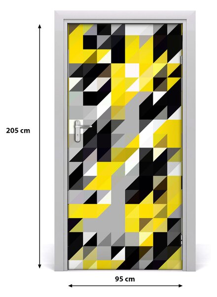 Samolepiace fototapety na dvere Geoletrické pozadia 95x205 cm