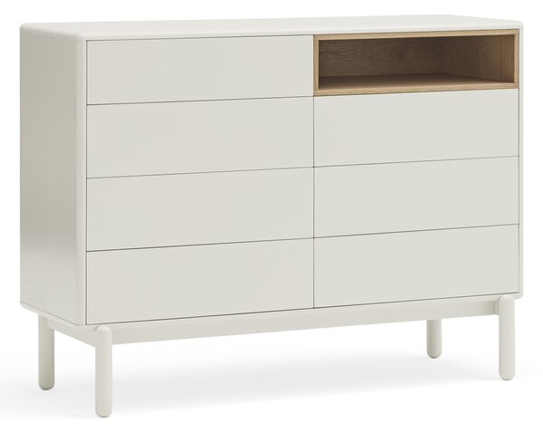 MUZZA KOMODA CORVO KRÉMOVÁ 40 X 120 CM