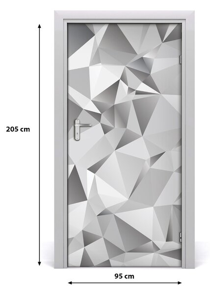 Samolepiace fototapety na dvere abstrakcie 3D 95x205 cm